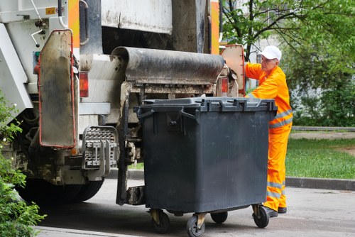 Secure document shredding during office clearance